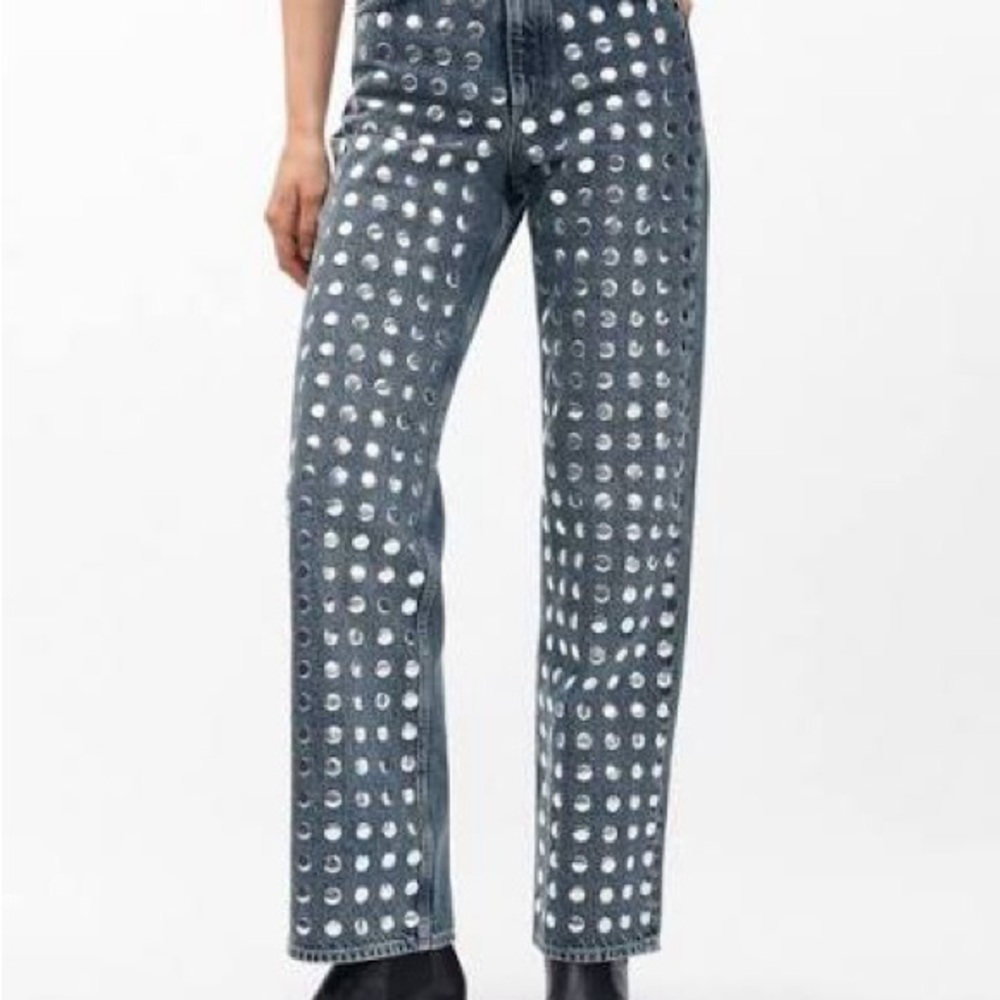 Rag & Bone Shea Studded Jeans size 27